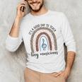 Its A Good Day To Teach Tiny Musicians Music Teacher Rainbow Men's Long Sleeve T-Shirt, novelty gifts, funny gifts