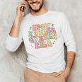 In My Kindergarten Era Retro Back To School Teacher Student Men's Long Sleeve T-Shirt, novelty gifts, funny gifts