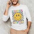 Kindergarten Squad Smile Face Teachers Kids Back To School Men's Long Sleeve T-Shirt, novelty gifts, funny gifts Kindergarten Squad Smile Face Teachers Kids Back To School Men's Long Sleeve T-Shirt, novelty gifts, funny gifts