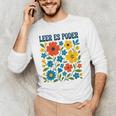Leer Es Poder Cute Floral Boho Spanish Teacher Reading Men's Long Sleeve T-Shirt, novelty gifts, funny gifts Leer Es Poder Cute Floral Boho Spanish Teacher Reading Men's Long Sleeve T-Shirt, novelty gifts, funny gifts