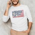 Literacy Justice For All Teacher Men's Long Sleeve T-Shirt, novelty gifts, funny gifts Literacy Justice For All Teacher Men's Long Sleeve T-Shirt, novelty gifts, funny gifts