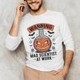 Mad Scientist Pumpkin Science Teacher Halloween Costume Kids Men's Long Sleeve T-Shirt, novelty gifts, funny gifts Mad Scientist Pumpkin Science Teacher Halloween Costume Kids Men's Long Sleeve T-Shirt, novelty gifts, funny gifts