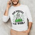 Mad Scientist Science Teacher Halloween Costume Teen Girls Men's Long Sleeve T-Shirt, novelty gifts, funny gifts