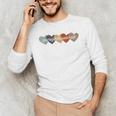 Paraprofessional Teacher Hearts Back To School Teach Rainbow Men Women Kids Men's Long Sleeve T-Shirt, novelty gifts, funny gifts Paraprofessional Teacher Hearts Back To School Teach Rainbow Men Women Kids Men's Long Sleeve T-Shirt, novelty gifts, funny gifts