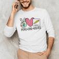Peace Love Visuals Special Education Teacher Dream Team Men's Long Sleeve T-Shirt, novelty gifts, funny gifts