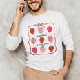 Preschool Is My Jam Strawberry Teacher First Day Of School Men's Long Sleeve T-Shirt, novelty gifts, funny gifts Preschool Is My Jam Strawberry Teacher First Day Of School Men's Long Sleeve T-Shirt, novelty gifts, funny gifts