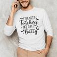 Retro The Best Teachers Are A Bit Batty Halloween Teacher Men's Long Sleeve T-Shirt, novelty gifts, funny gifts Retro The Best Teachers Are A Bit Batty Halloween Teacher Men's Long Sleeve T-Shirt, novelty gifts, funny gifts