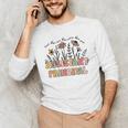 Retro Floral Assistant Principal Shirt For Teachers Day Men's Long Sleeve T-Shirt, novelty gifts, funny gifts