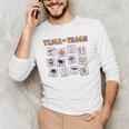Retro Trick Or Treat Halloween Special Education Teacher Men's Long Sleeve T-Shirt, novelty gifts, funny gifts Retro Trick Or Treat Halloween Special Education Teacher Men's Long Sleeve T-Shirt, novelty gifts, funny gifts