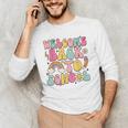 Retro Welcome Back To School Teacher Appreciation Boys Girls Men's Long Sleeve T-Shirt, novelty gifts, funny gifts Retro Welcome Back To School Teacher Appreciation Boys Girls Men's Long Sleeve T-Shirt, novelty gifts, funny gifts