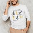 Science Labs Dogs Labrador Retriever Science Teacher Men's Long Sleeve T-Shirt, novelty gifts, funny gifts