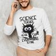 Science Teacher Appreciation Merch -Adults -Youth Grey Classic Fit Modern Science Theme Cartoon Men's Long Sleeve T-Shirt, novelty gifts, funny gifts Science Teacher Appreciation Merch -Adults -Youth Grey Classic Fit Modern Science Theme Cartoon Men's Long Sleeve T-Shirt, novelty gifts, funny gifts