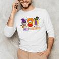 I Smell Children Witch Teacher Halloween Trick Or Teach Men's Long Sleeve T-Shirt, novelty gifts, funny gifts I Smell Children Witch Teacher Halloween Trick Or Teach Men's Long Sleeve T-Shirt, novelty gifts, funny gifts