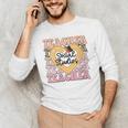 Social Studies Teacher Pencil Heart Leopard Back To School Men's Long Sleeve T-Shirt, novelty gifts, funny gifts