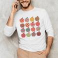 Teacher Apple Back To School Art For School Supplies Men's Long Sleeve T-Shirt, novelty gifts, funny gifts Teacher Apple Back To School Art For School Supplies Men's Long Sleeve T-Shirt, novelty gifts, funny gifts