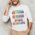 Teacher We Are Like a Box Of Crayons Back To School Men's Long Sleeve T-Shirt, novelty gifts, funny gifts Teacher We Are Like a Box Of Crayons Back To School Men's Long Sleeve T-Shirt, novelty gifts, funny gifts