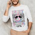 In My Teacher Era Groovy Tie Dye Back To School Cute Teacher Men's Long Sleeve T-Shirt, novelty gifts, funny gifts