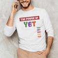 Teacher Growth Mindset Power Of Yet Men's Long Sleeve T-Shirt, novelty gifts, funny gifts Teacher Growth Mindset Power Of Yet Men's Long Sleeve T-Shirt, novelty gifts, funny gifts