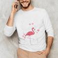 This Teacher Loves Her Flock Flamingo Teacher Class Men's Long Sleeve T-Shirt, novelty gifts, funny gifts This Teacher Loves Her Flock Flamingo Teacher Class Men's Long Sleeve T-Shirt, novelty gifts, funny gifts