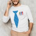 Teacher Tie & Pocket Protector Costume School Men's Long Sleeve T-Shirt, novelty gifts, funny gifts