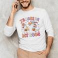 Teaching My Boos Cute Spooky Ghost Teacher Halloween Women Men's Long Sleeve T-Shirt, novelty gifts, funny gifts