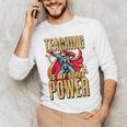Teaching Is My Super Power Superhero Teacher Men's Long Sleeve T-Shirt, novelty gifts, funny gifts Teaching Is My Super Power Superhero Teacher Men's Long Sleeve T-Shirt, novelty gifts, funny gifts