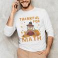 Thankful Math Turkey Teacher Happy Thanksgiving Men's Long Sleeve T-Shirt, novelty gifts, funny gifts Thankful Math Turkey Teacher Happy Thanksgiving Men's Long Sleeve T-Shirt, novelty gifts, funny gifts