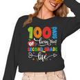 100 Days Of Living That 2nd Grade Life Boy Girl Teacher Women Long Sleeve T-Shirt, 2nd Grade Teacher Gifts, trending gift 100 Days Of Living That 2nd Grade Life Boy Girl Teacher Women Long Sleeve T-Shirt, 2nd Grade Teacher Gifts, trending gift