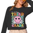 In My 3rd Grade Era Back To School Smile Face Teacher Kid Women Long Sleeve T-Shirt, trending gift In My 3rd Grade Era Back To School Smile Face Teacher Kid Women Long Sleeve T-Shirt, trending gift
