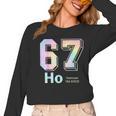 67 Ho Holmium Science Teacher Elements Table Six Seven Meme Women Long Sleeve T-Shirt, Science Teacher Gifts, trending gift 67 Ho Holmium Science Teacher Elements Table Six Seven Meme Women Long Sleeve T-Shirt, Science Teacher Gifts, trending gift