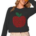 Apple Dot Pattern Art Teacher Appreciation Men Women Humor Women Long Sleeve T-Shirt, trending gift Apple Dot Pattern Art Teacher Appreciation Men Women Humor Women Long Sleeve T-Shirt, trending gift