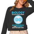 Biology Facts Science Teacher Student Biologist Women Long Sleeve T-Shirt, Science Teacher Gifts, trending gift Biology Facts Science Teacher Student Biologist Women Long Sleeve T-Shirt, Science Teacher Gifts, trending gift