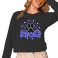 Blue Bobcats School Spirit Coquette Bow Mascot Teacher Women Long Sleeve T-Shirt, trending gift Blue Bobcats School Spirit Coquette Bow Mascot Teacher Women Long Sleeve T-Shirt, trending gift