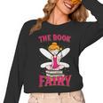 The Book Fairy Reading Teacher Librarian T-Shirt Women Long Sleeve T-Shirt, trending gift