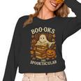 Books Are Spooktacular Ghost Book Reading Halloween Teachers Women Long Sleeve T-Shirt, trending gift Books Are Spooktacular Ghost Book Reading Halloween Teachers Women Long Sleeve T-Shirt, trending gift