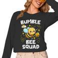 Bumble Bee Squad Honey Bumblebee Teacher Team Group Women Long Sleeve T-Shirt, trending gift
