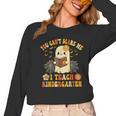 You Can't Scare Me I Teach Kindergarten Halloween Teacher Women Long Sleeve T-Shirt, trending gift You Can't Scare Me I Teach Kindergarten Halloween Teacher Women Long Sleeve T-Shirt, trending gift