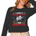 Christmas Math Teacher Hippopotenuse Math Lovers Xmas Women Long Sleeve T-Shirt, trending gift Christmas Math Teacher Hippopotenuse Math Lovers Xmas Women Long Sleeve T-Shirt, trending gift
