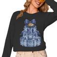Coquette Bow Book Tree Merry Christmas Xmas Teacher Holiday Women Long Sleeve T-Shirt, trending gift Coquette Bow Book Tree Merry Christmas Xmas Teacher Holiday Women Long Sleeve T-Shirt, trending gift