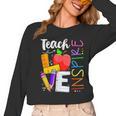 Cute Teach Love And Inspire Men Women Teacher Women Long Sleeve T-Shirt, trending gift Cute Teach Love And Inspire Men Women Teacher Women Long Sleeve T-Shirt, trending gift