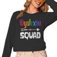 Dyslexia Awareness Month Dyslexia Teacher Therapist Women Long Sleeve T-Shirt, trending gift Dyslexia Awareness Month Dyslexia Teacher Therapist Women Long Sleeve T-Shirt, trending gift