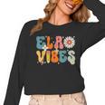 English Teacher Ela Vibes Teacher Kids First Day Of School Women Long Sleeve T-Shirt, English Teacher Gifts, trending gift