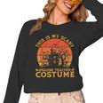 English Teacher Matching This Is My Scary Halloween Costume Women Long Sleeve T-Shirt, English Teacher Gifts, trending gift English Teacher Matching This Is My Scary Halloween Costume Women Long Sleeve T-Shirt, English Teacher Gifts, trending gift