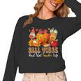 Fall Vibes Costume Teacher Thanksgiving Leopard Gnome Women Long Sleeve T-Shirt, trending gift Fall Vibes Costume Teacher Thanksgiving Leopard Gnome Women Long Sleeve T-Shirt, trending gift