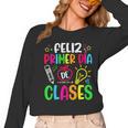 Feliz Primer Dia De Clases Kids Girl Teacher Spanish School Women Long Sleeve T-Shirt, trending gift Feliz Primer Dia De Clases Kids Girl Teacher Spanish School Women Long Sleeve T-Shirt, trending gift