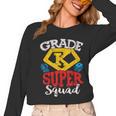 Grade K Super Squad Superhero Kindergarten Teacher Team Women Long Sleeve T-Shirt, Super Teacher Gifts, trending gift Grade K Super Squad Superhero Kindergarten Teacher Team Women Long Sleeve T-Shirt, Super Teacher Gifts, trending gift