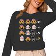 Halloween Math Teacher Men Women Order Of Operations Women Long Sleeve T-Shirt, trending gift