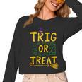 Halloween Math Teacher Trig Or Treat Student School College Women Long Sleeve T-Shirt, trending gift Halloween Math Teacher Trig Or Treat Student School College Women Long Sleeve T-Shirt, trending gift