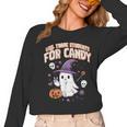 Halloween Teacher Trade Students For Candy Costume Women Women Long Sleeve T-Shirt, trending gift Halloween Teacher Trade Students For Candy Costume Women Women Long Sleeve T-Shirt, trending gift