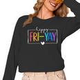 Happy Fri-Yay Fri Yay Teacher Student Friday Weekend Women Long Sleeve T-Shirt, trending gift Happy Fri-Yay Fri Yay Teacher Student Friday Weekend Women Long Sleeve T-Shirt, trending gift